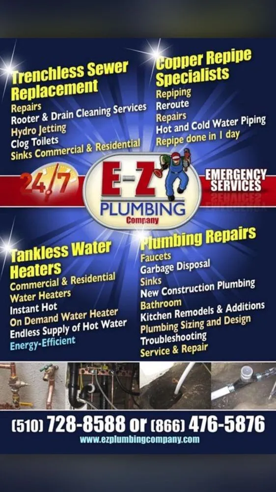 Slide of E-Z Plumbing & Trenchless Sewer and Drain