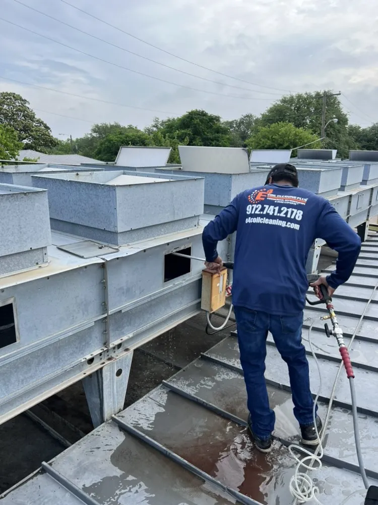 Slide of E4 Coil Cleaning Plus