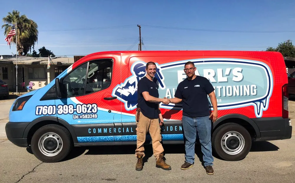 Slide of Earl's Air Conditioning