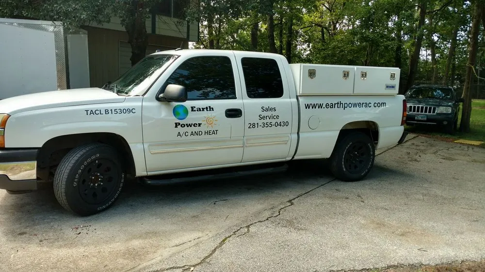 Slide of Earth Power AC and Heat