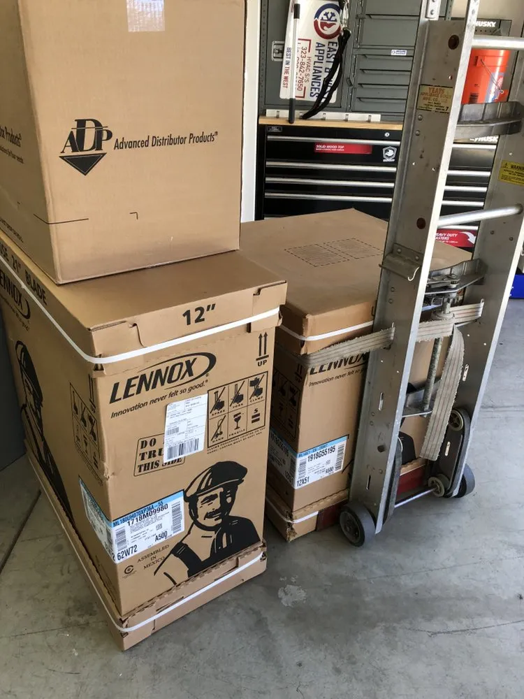 Slide of East & West Appliances Heating & A/C Services