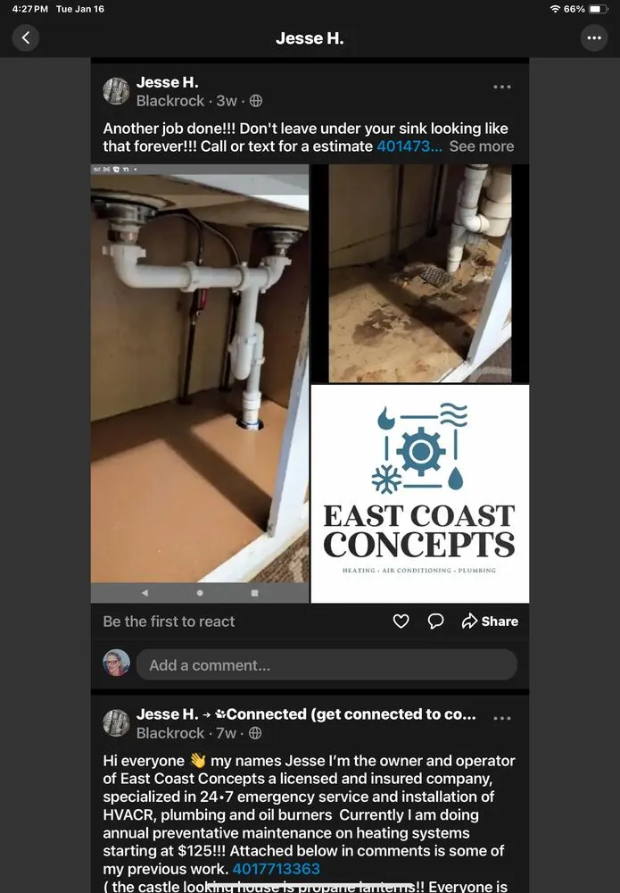 Slide of East Coast Concepts