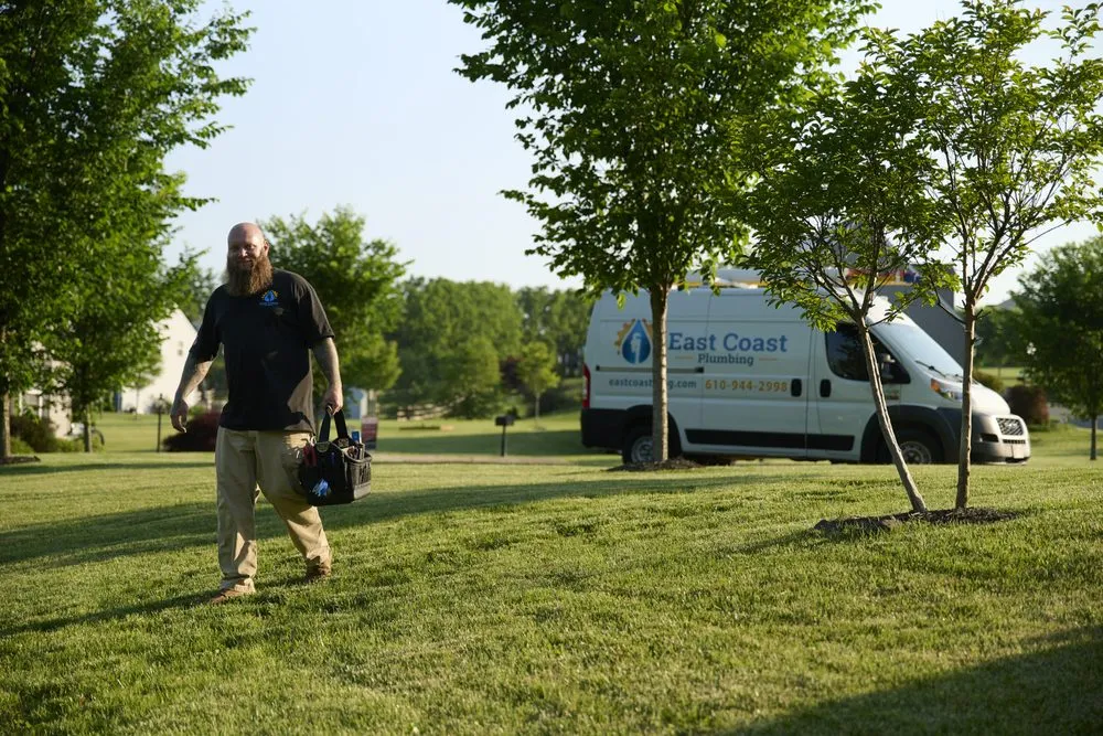 Emergency air conditioning service same-day service in Barto, PA by East Coast Plumbing