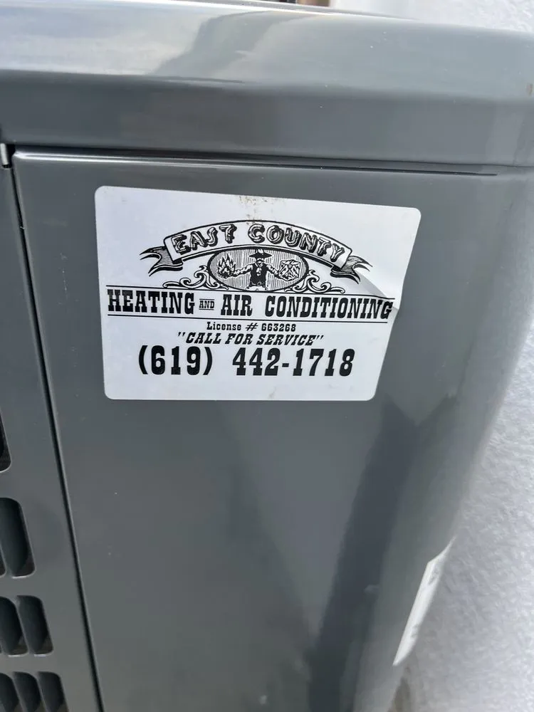 Slide of East County Heating & Air Conditioning