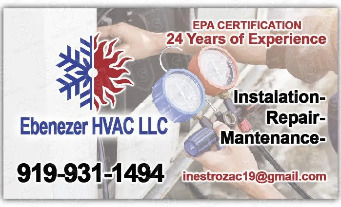 Slide of Ebenezer HVAC