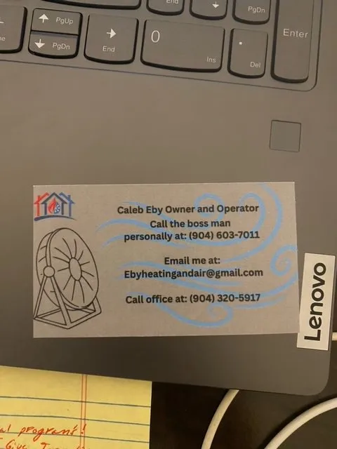 Slide of Eby Heating & Air