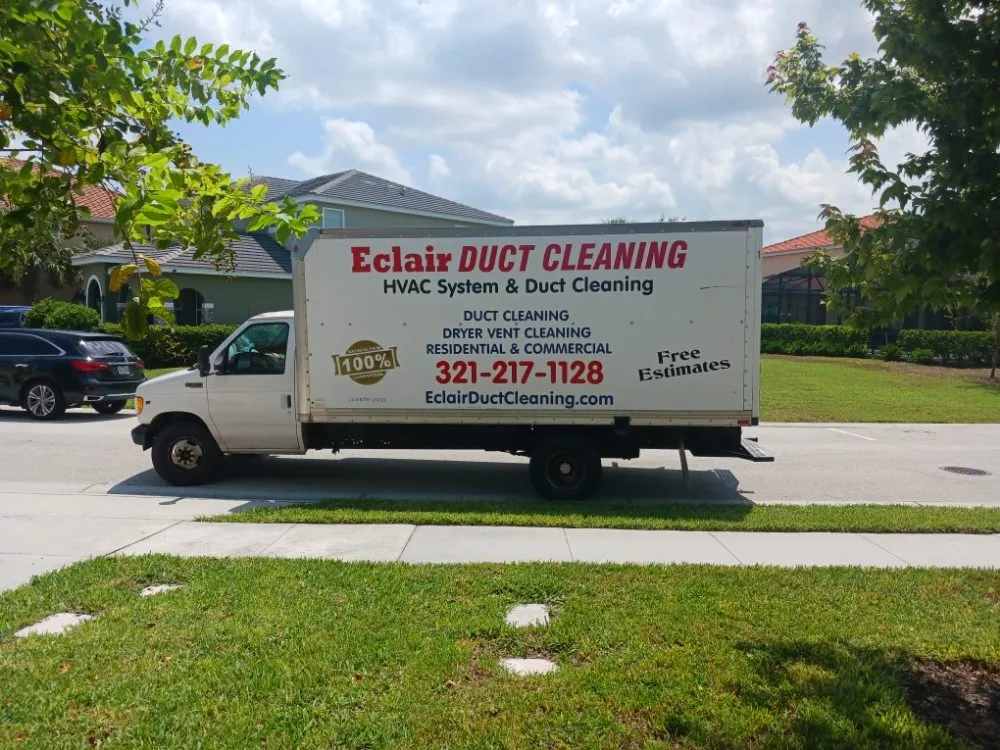 Slide of Eclair Duct Cleaning