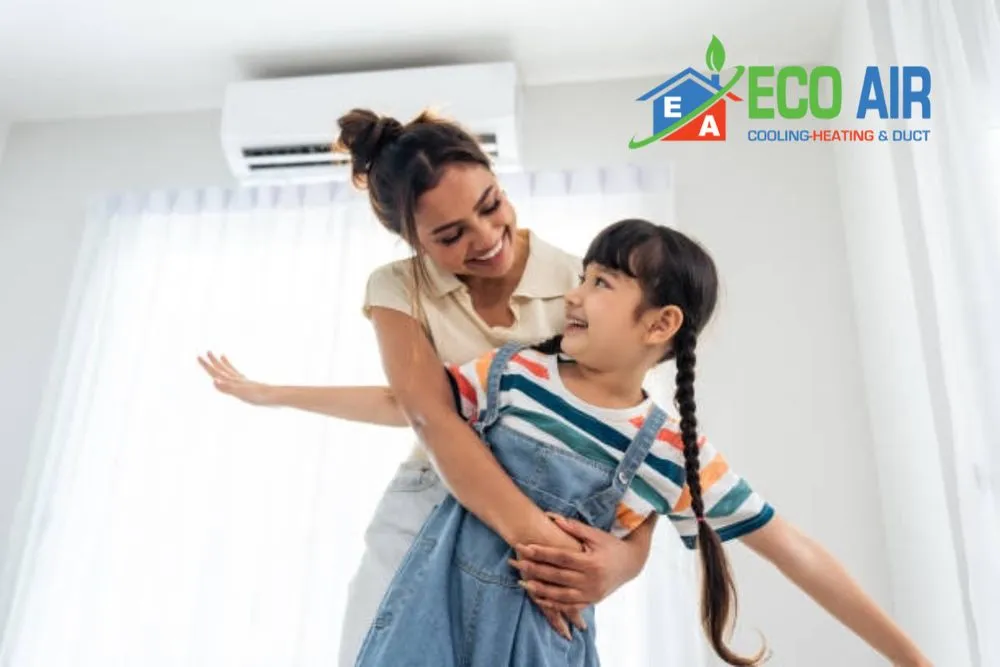Slide of Eco Air Cooling and Heating