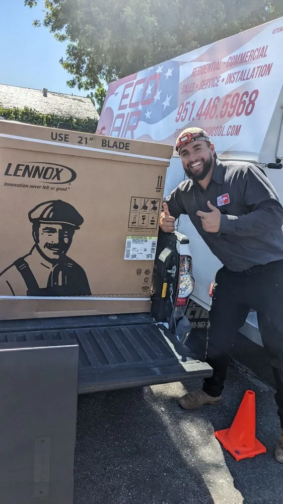 Slide of Eco Air Heating & Cooling