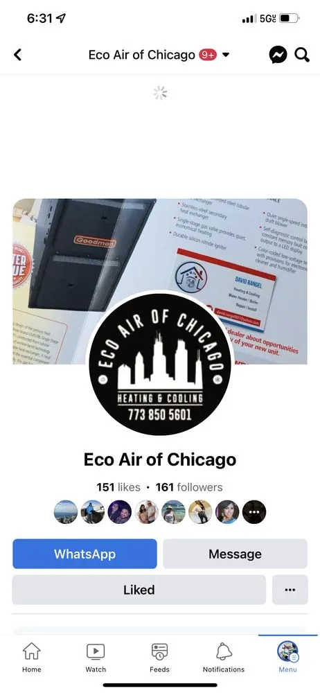Slide of Eco air of Chicago