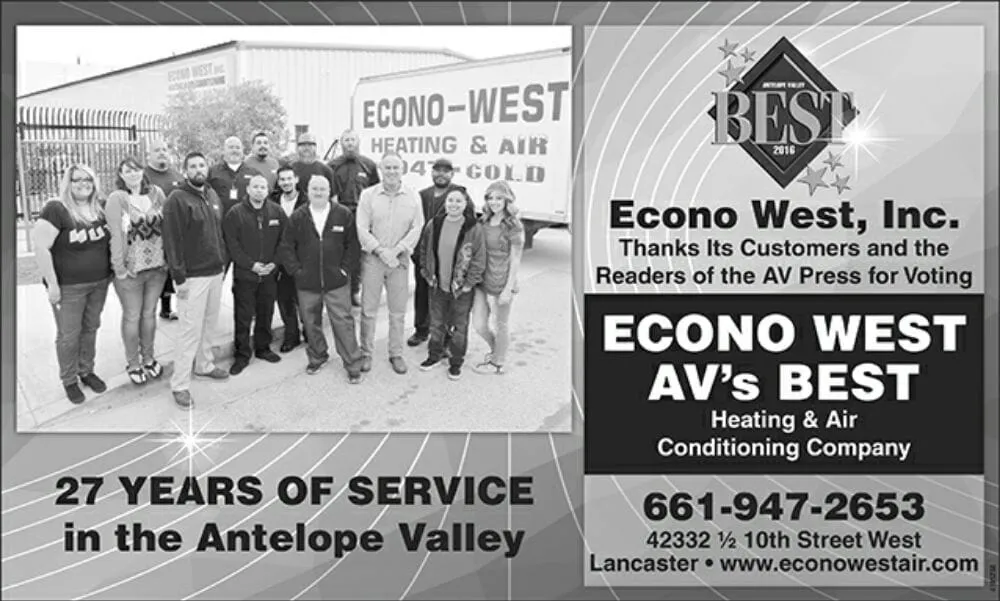 Slide of Econo West Heating, Air & Plumbing