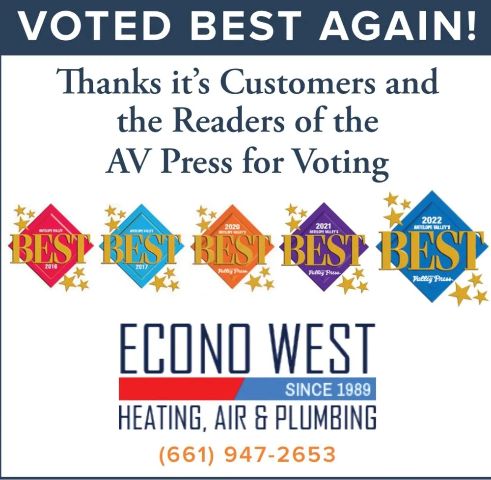 Slide of Econo West Heating, Air & Plumbing