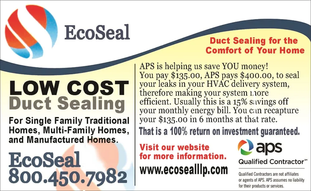 Slide of EcoSeal
