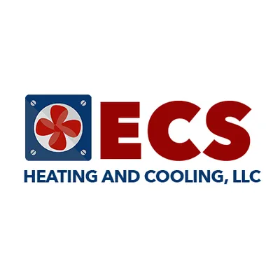 ECS Heating and Cooling Logo