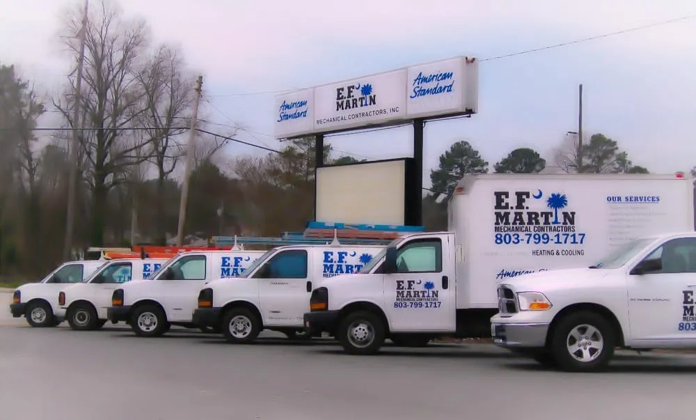 Slide of E.F. Martin Mechanical Contractors