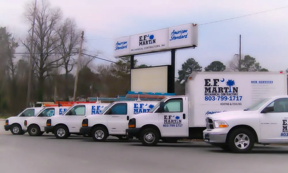 Slide of E.F. Martin Mechanical Contractors