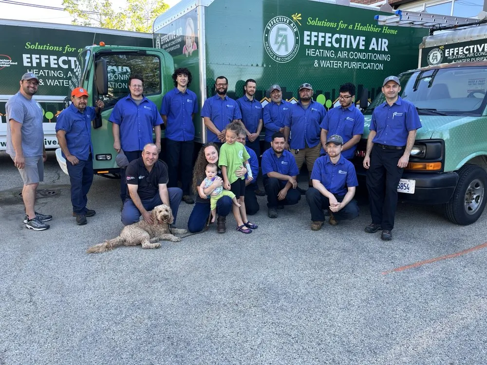 Slide of Effective Air Heating & Air Conditioning