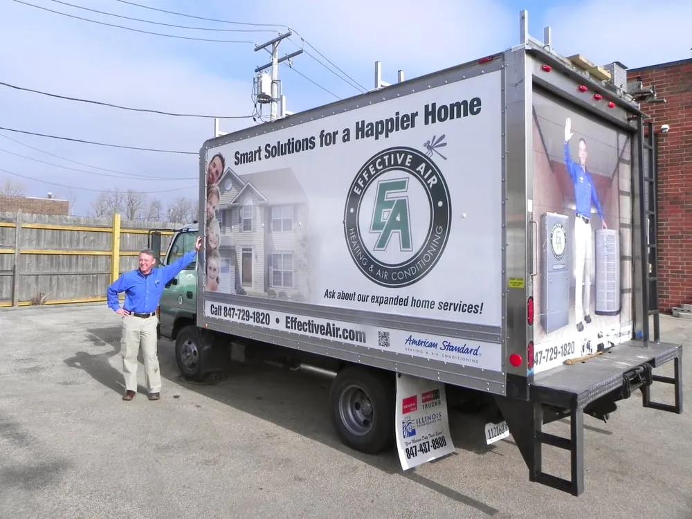 Slide of Effective Air Heating & Air Conditioning