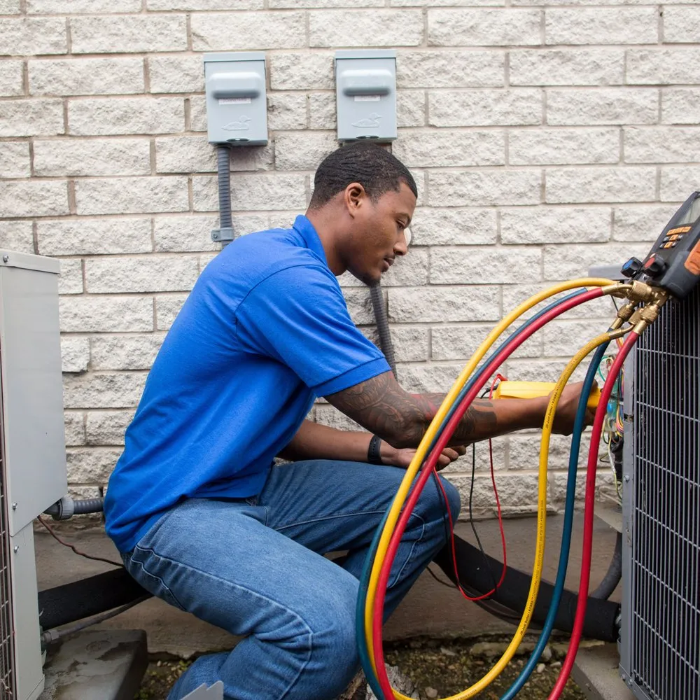 Slide of Efficient AC, Electric & Plumbing