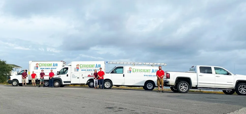 Slide of Efficient Air Heating & Cooling