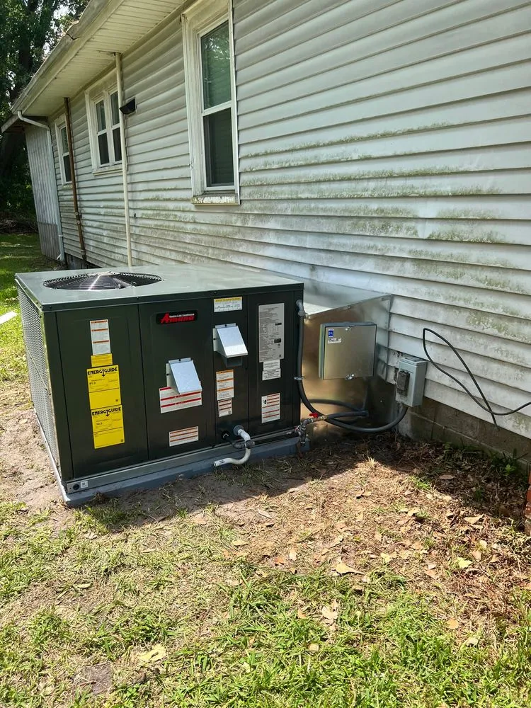 Slide of Efficient Air Heating & Cooling