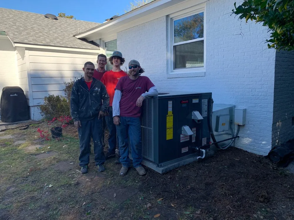 Slide of Efficient Air Heating & Cooling