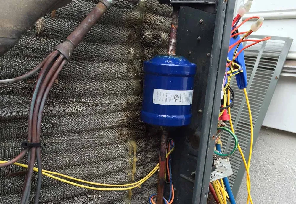 Slide of Efficient Air Heating & Cooling