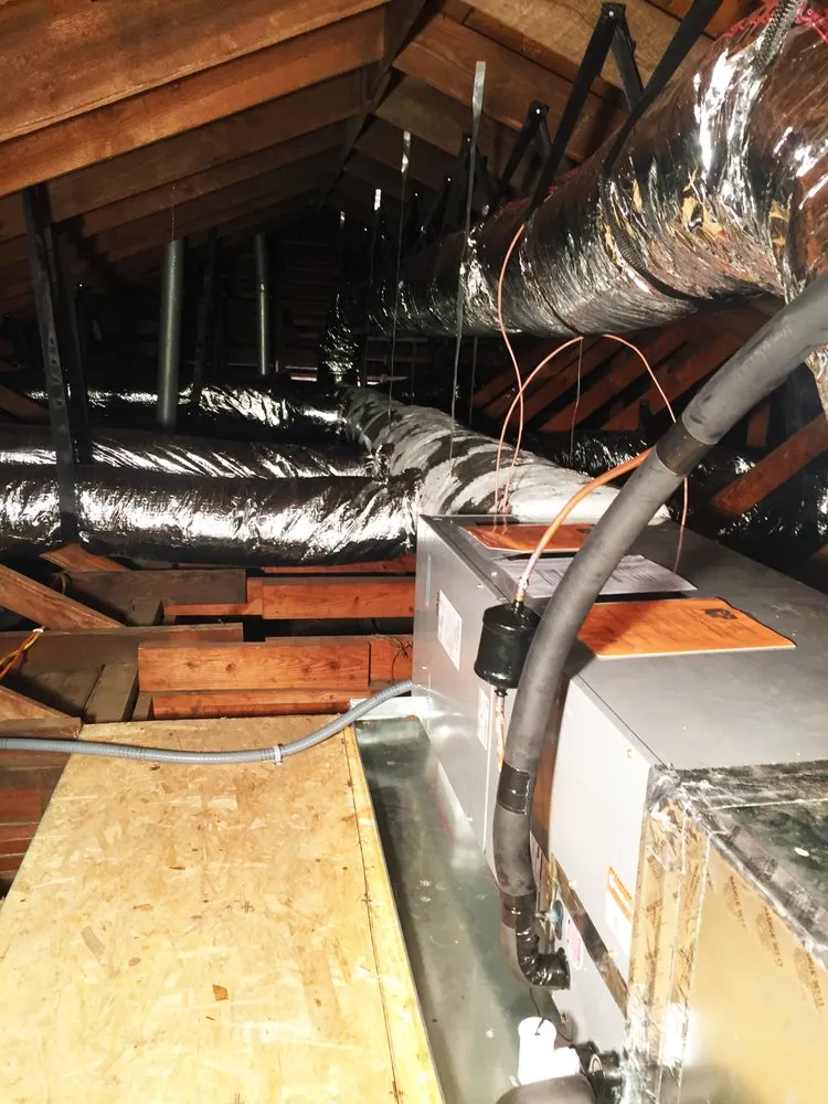 Slide of Efficient Air Heating & Cooling