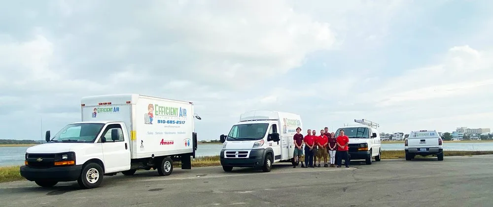 Slide of Efficient Air Heating & Cooling