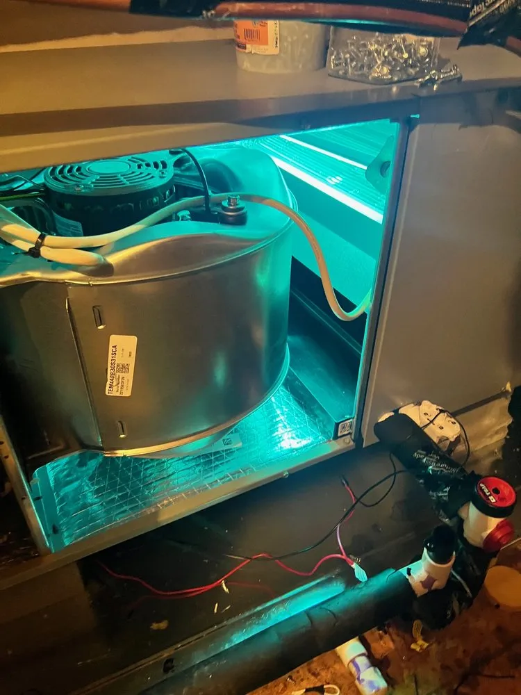 Slide of Efficient Air Heating & Cooling