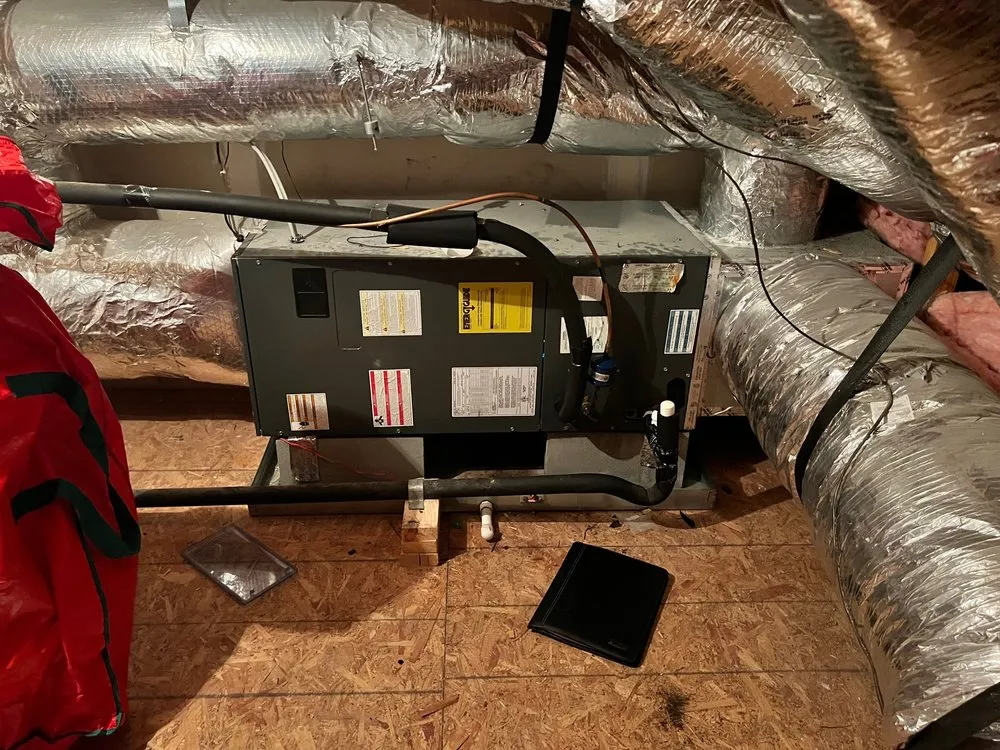 Slide of Efficient Air Heating & Cooling