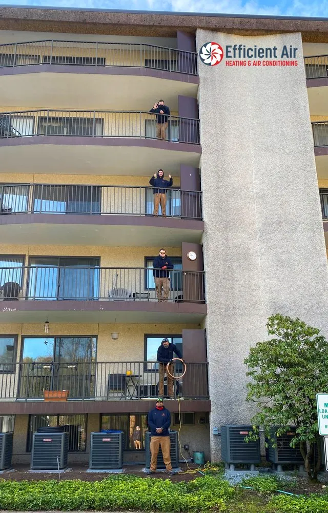 Slide of Efficient Air Service