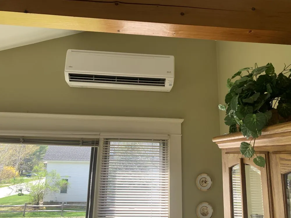 Slide of Efficient Heat-Pumps of Maine