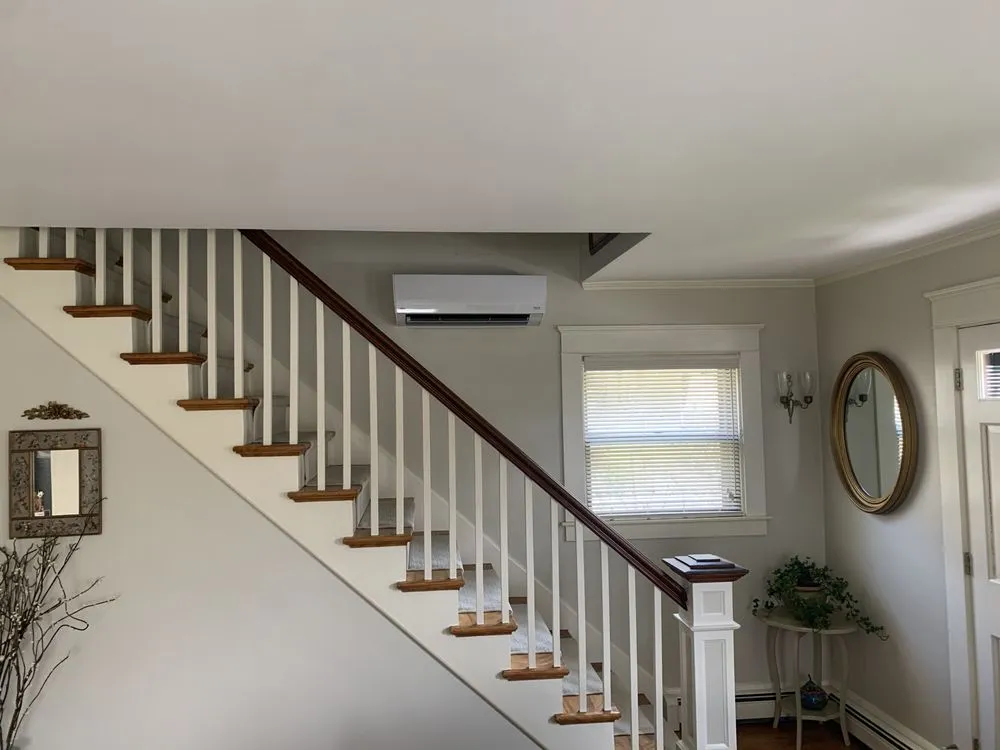 Slide of Efficient Heat-Pumps of Maine