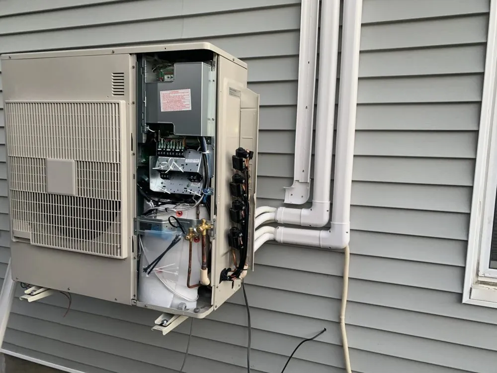 Slide of Efficient Heat-Pumps of Maine