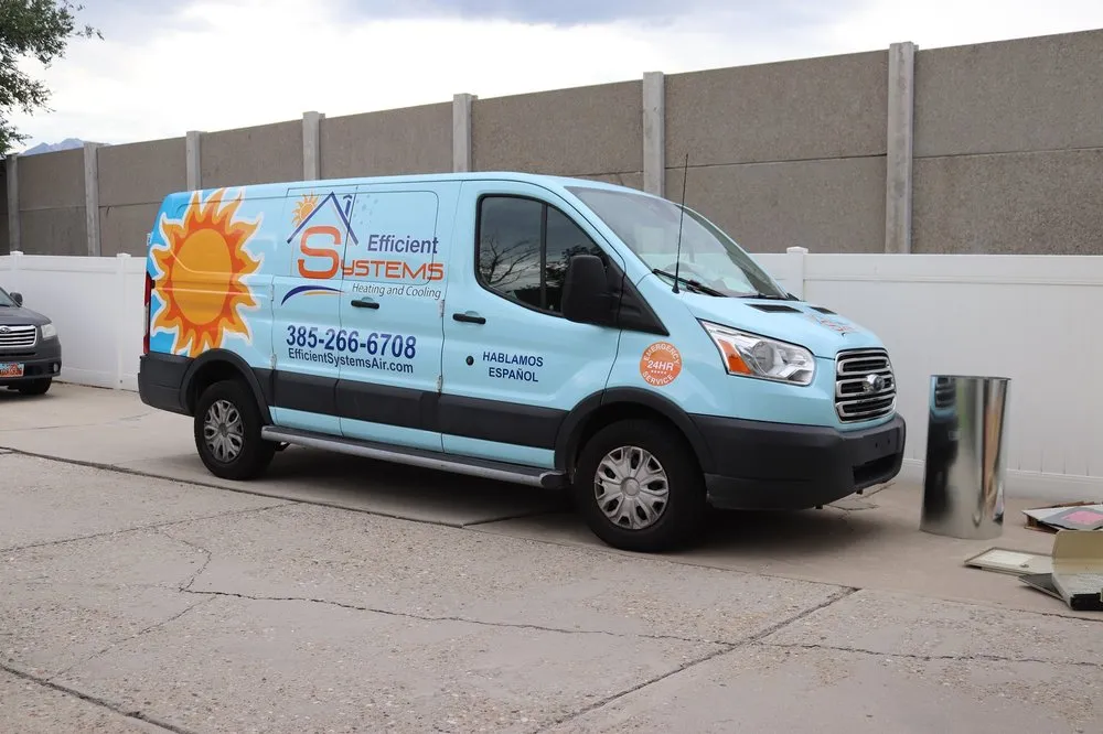 Slide of Efficient Systems Heating & Cooling