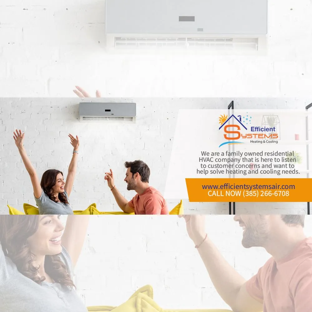 Slide of Efficient Systems Heating & Cooling