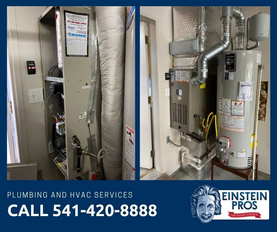 Slide of Einstein Pros Plumbing Heating Cooling