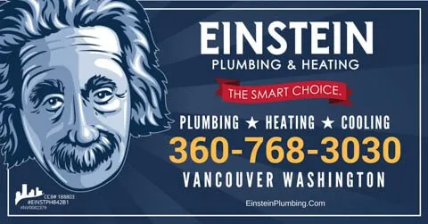 Einstein Pros Plumbing Vancouver Washington Logo