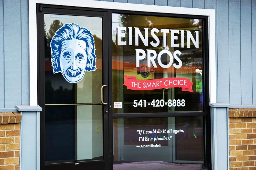 Slide of Einstein Pros