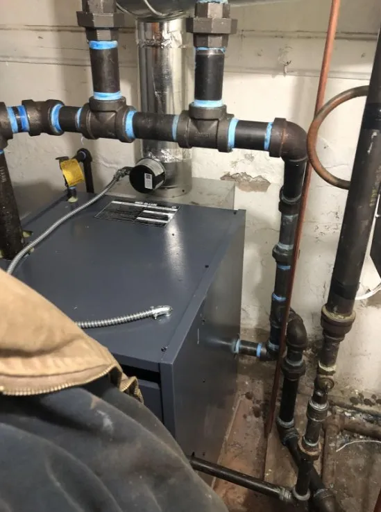 Slide of EKG Plumbing and Heating