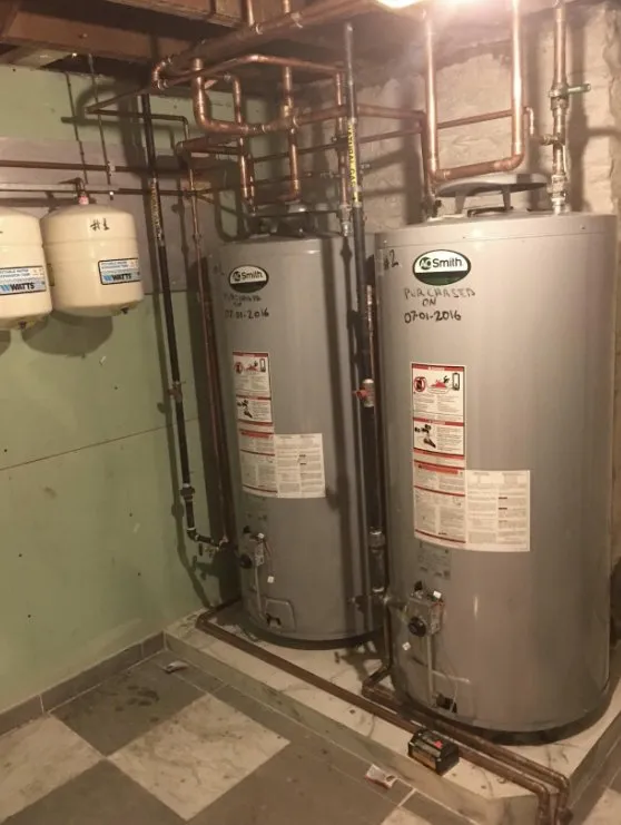 Slide of EKG Plumbing and Heating