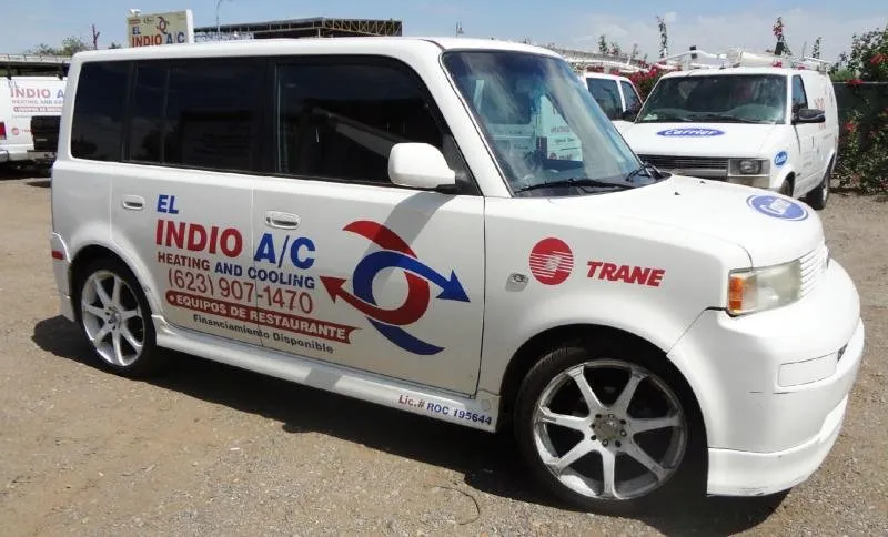 Slide of El Indio AC Heating and Cooling