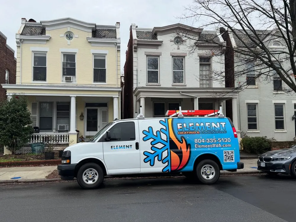 Slide of Element Heating & Cooling