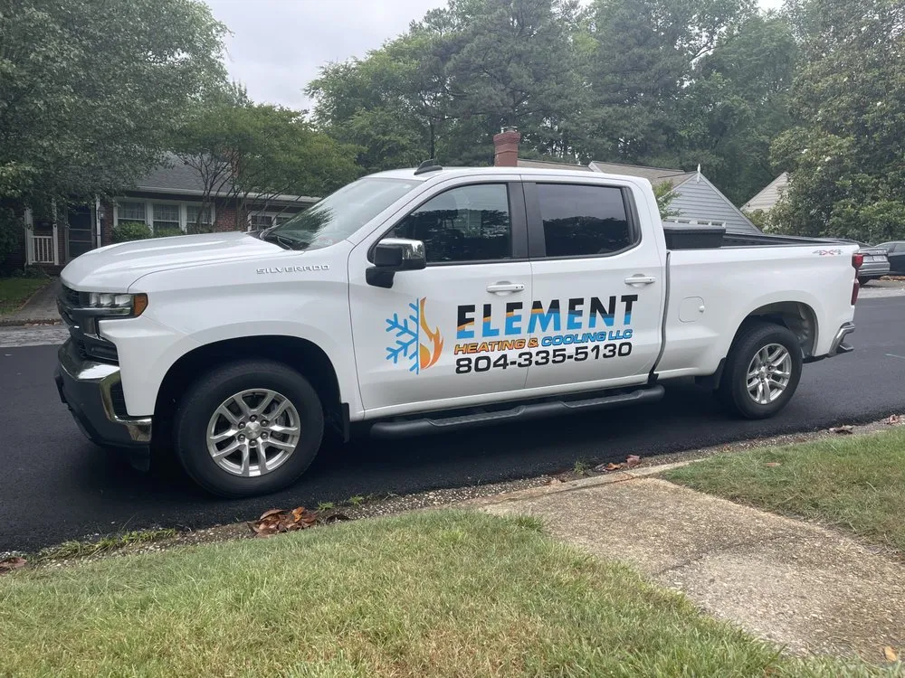 Slide of Element Heating & Cooling