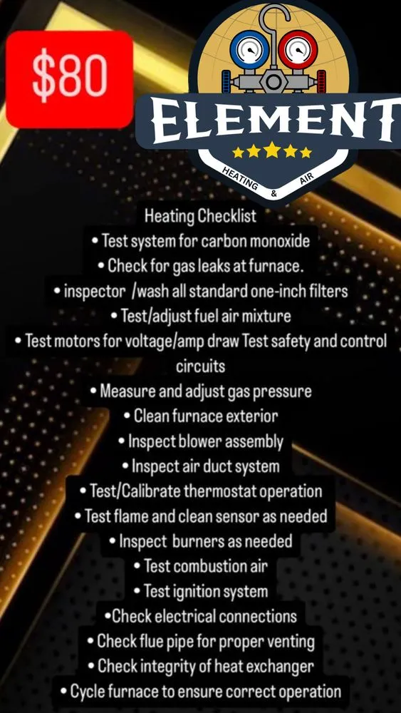 Slide of Element Heating and Air