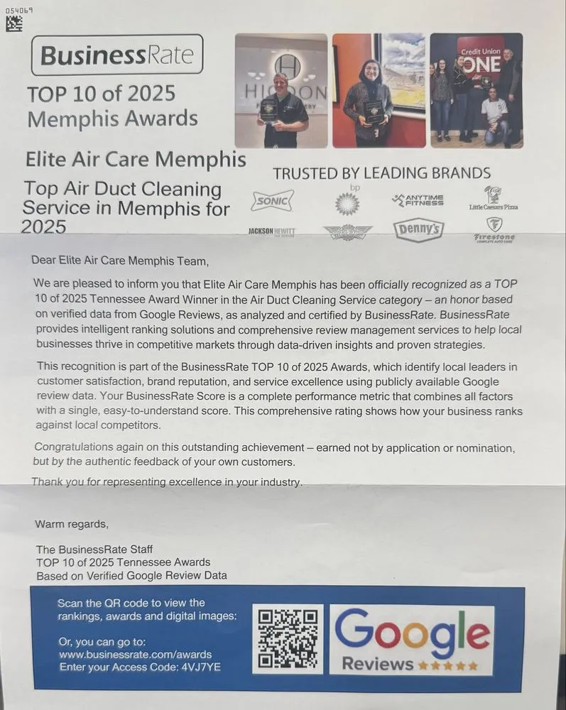 Slide of Elite Air Care Memphis