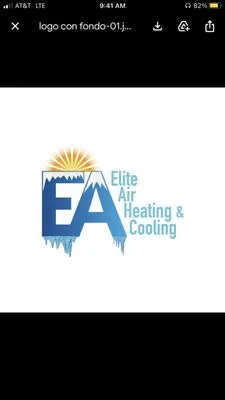 Elite Air Heating & Cooling Logo