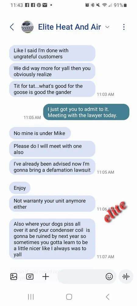 Slide of Elite Climate Control Heat And Air