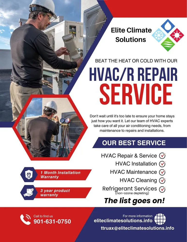 Slide of Elite Climate Solutions